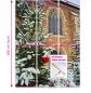 Preview: Flächenvorhang Weihnachten in der Kirche 3er Set, Schiebegardine, Schiebegardinen, blickdicht, Flächenvorhang blickdicht, Schiebevorhang,